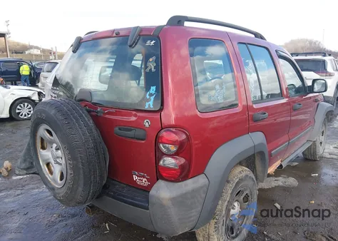 2007 Jeep Liberty Sport z USA, uszkodzony, nr VIN 1J4GL48K07W712142